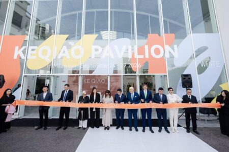 GREAT SUCCESS FOR THE KEQIAO RIBBON-CUTTING CEREMONY AT WHITE MILANO:  DESIGN AND CREATIVITY BRING ITALY AND CHINA TOGETHER
